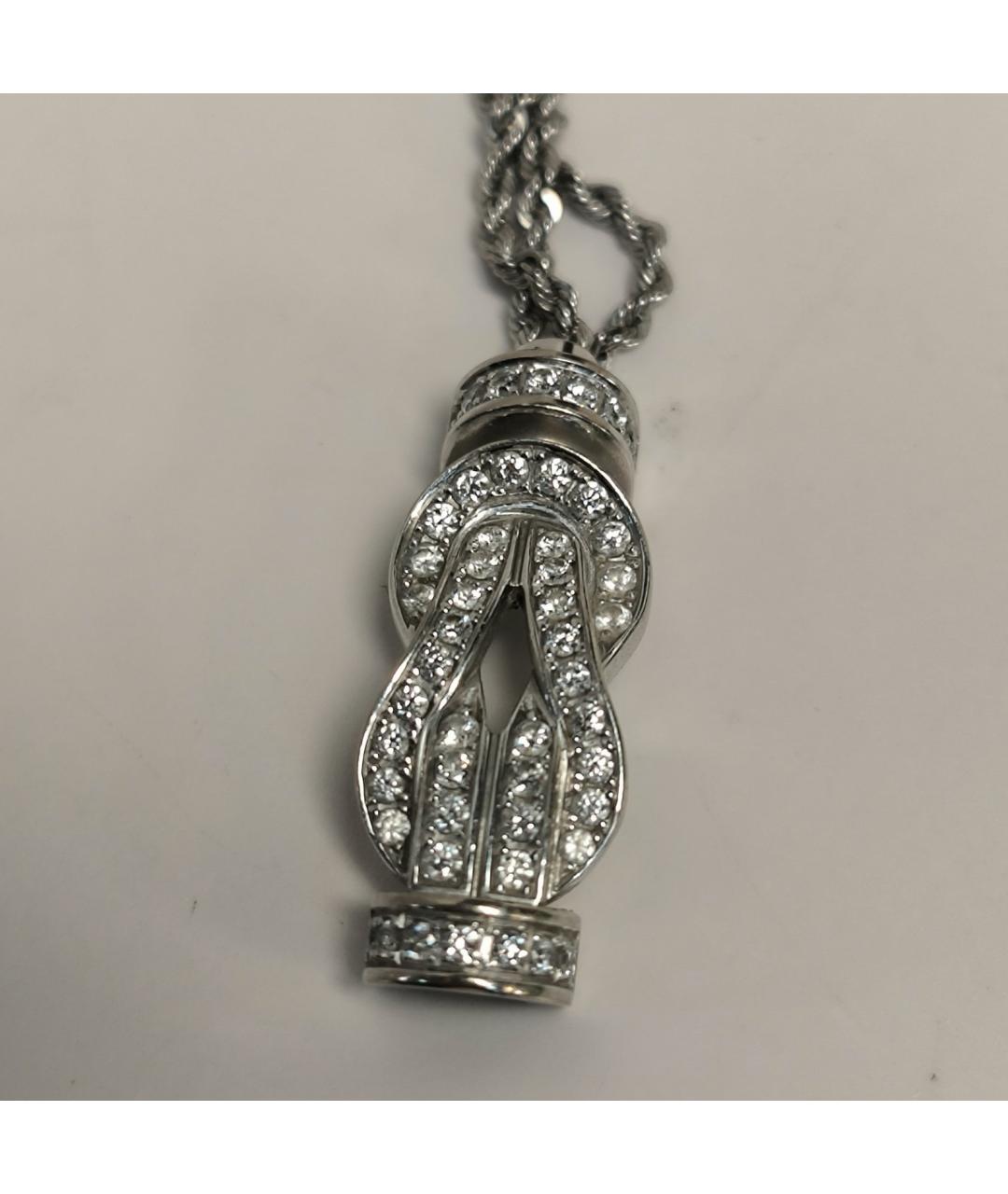 FRED Серебряное колье из белого золота, фото 7