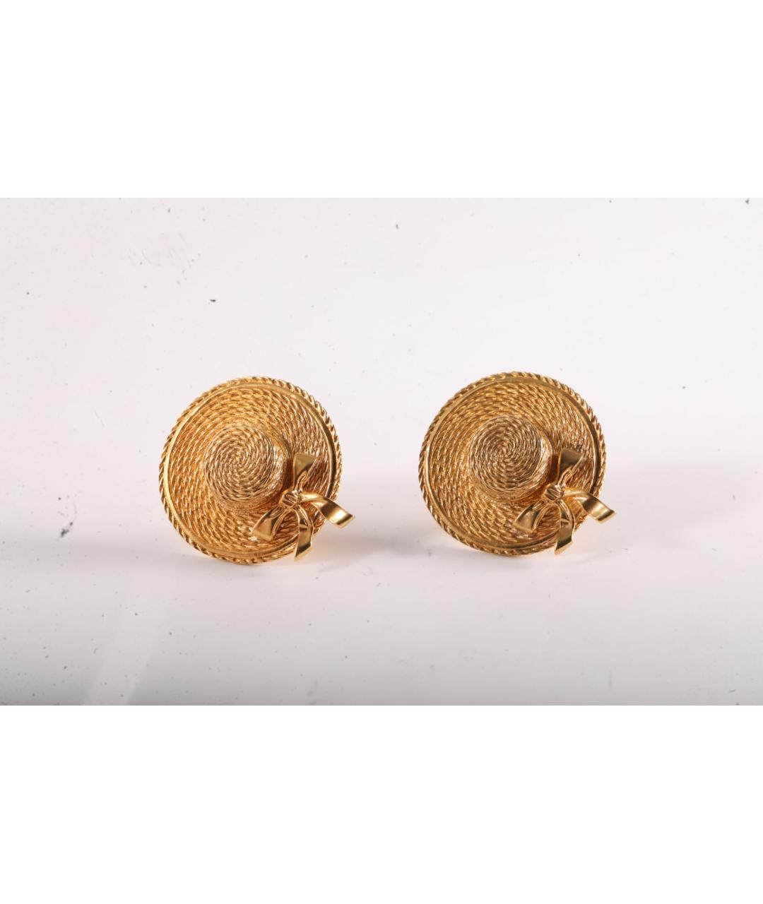 CHANEL Металлические клипсы, фото 3