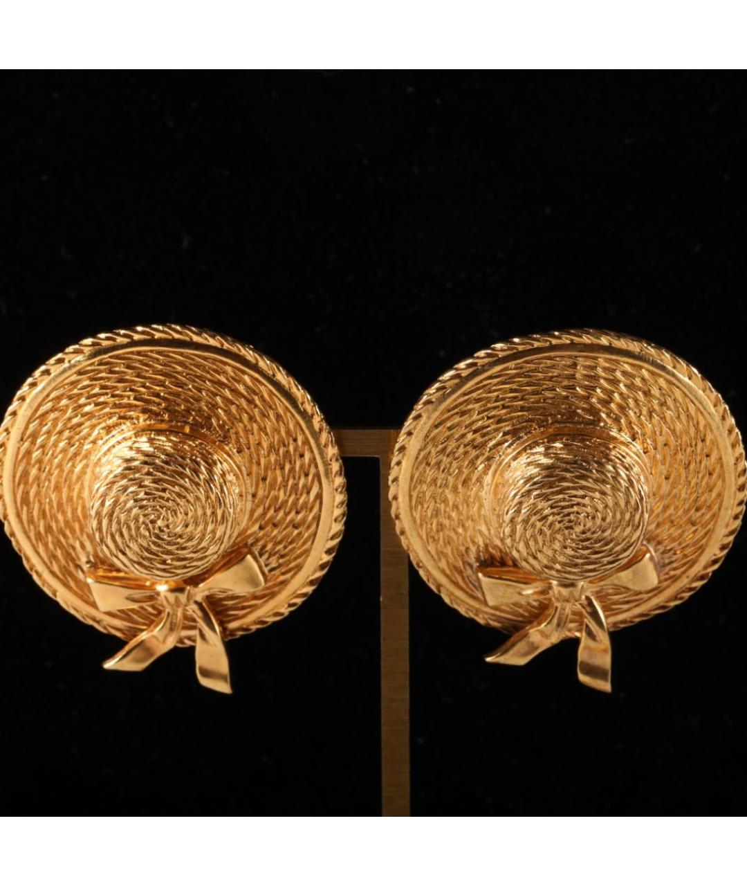 CHANEL Металлические клипсы, фото 5