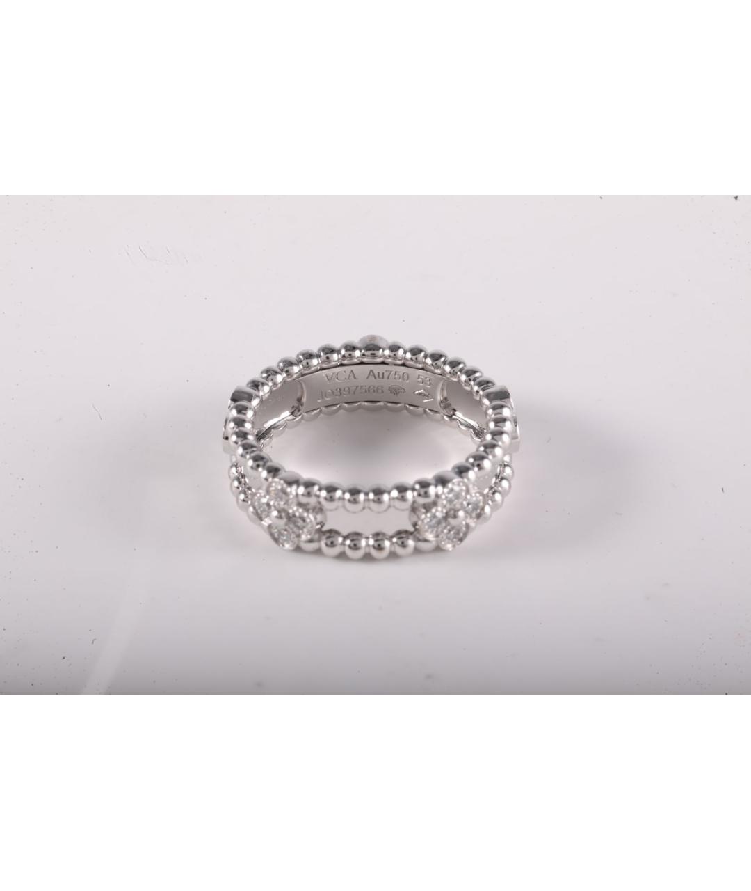 VAN CLEEF & ARPELS Серебряное кольцо из белого золота, фото 4