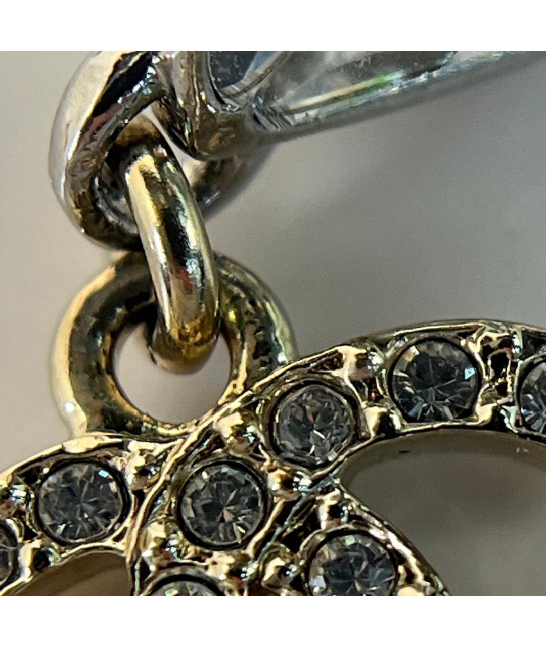 CHANEL Металлические серьги, фото 4