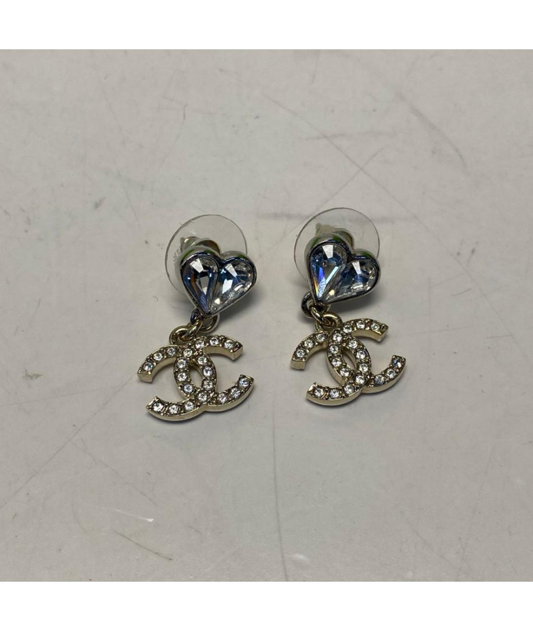 CHANEL Металлические серьги, фото 7