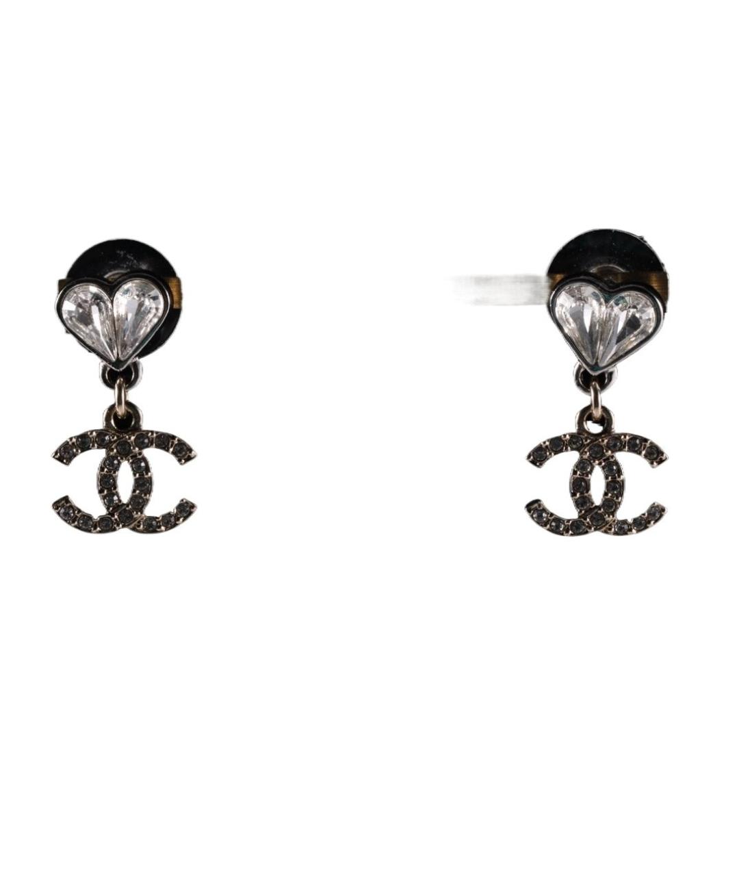 CHANEL Металлические серьги, фото 6