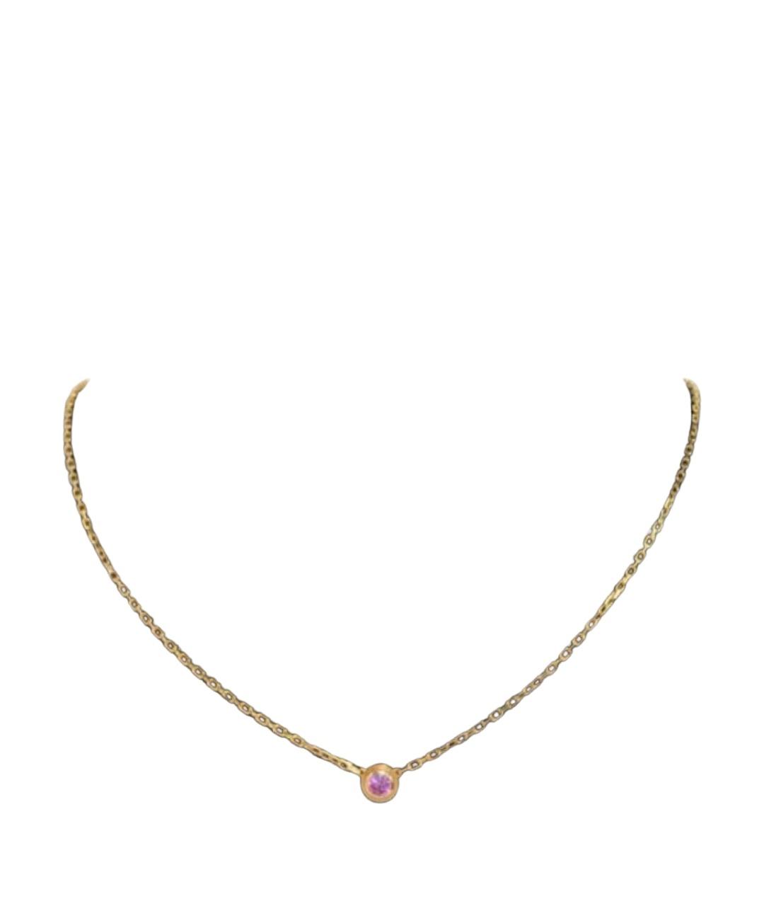 CARTIER Розовое колье из розового золота, фото 1