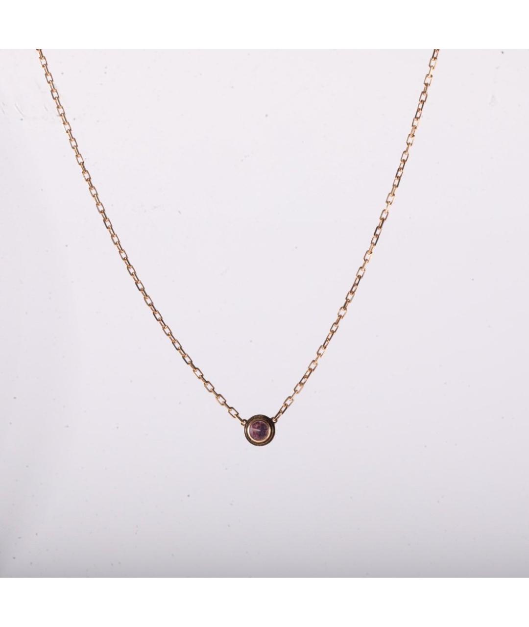 CARTIER Розовое колье из розового золота, фото 2