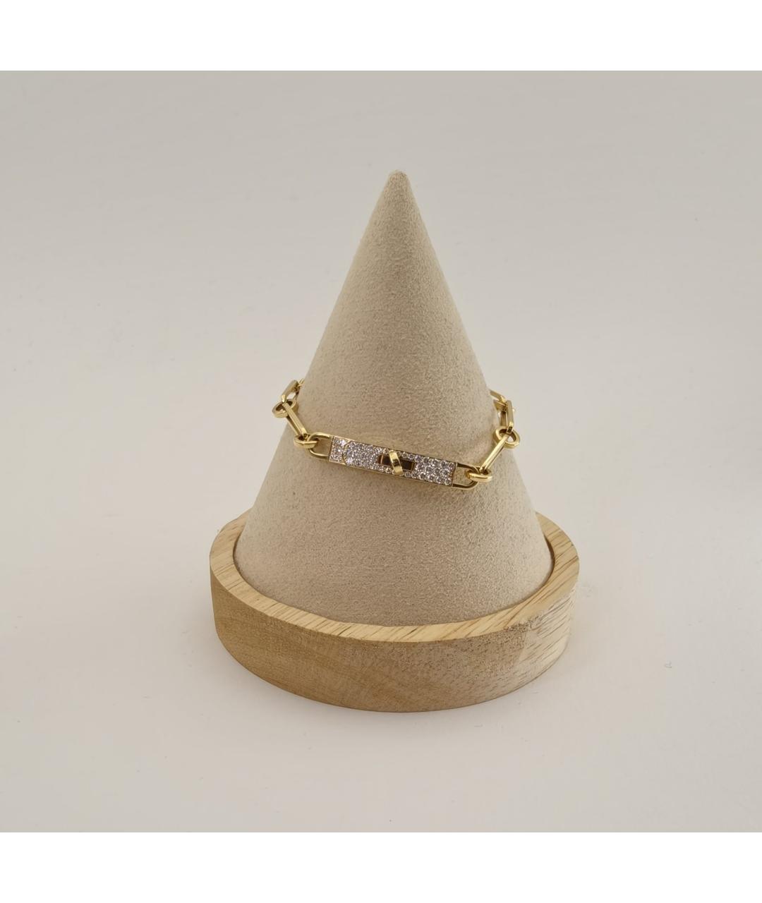 HERMES Золотой браслет из желтого золота, фото 3