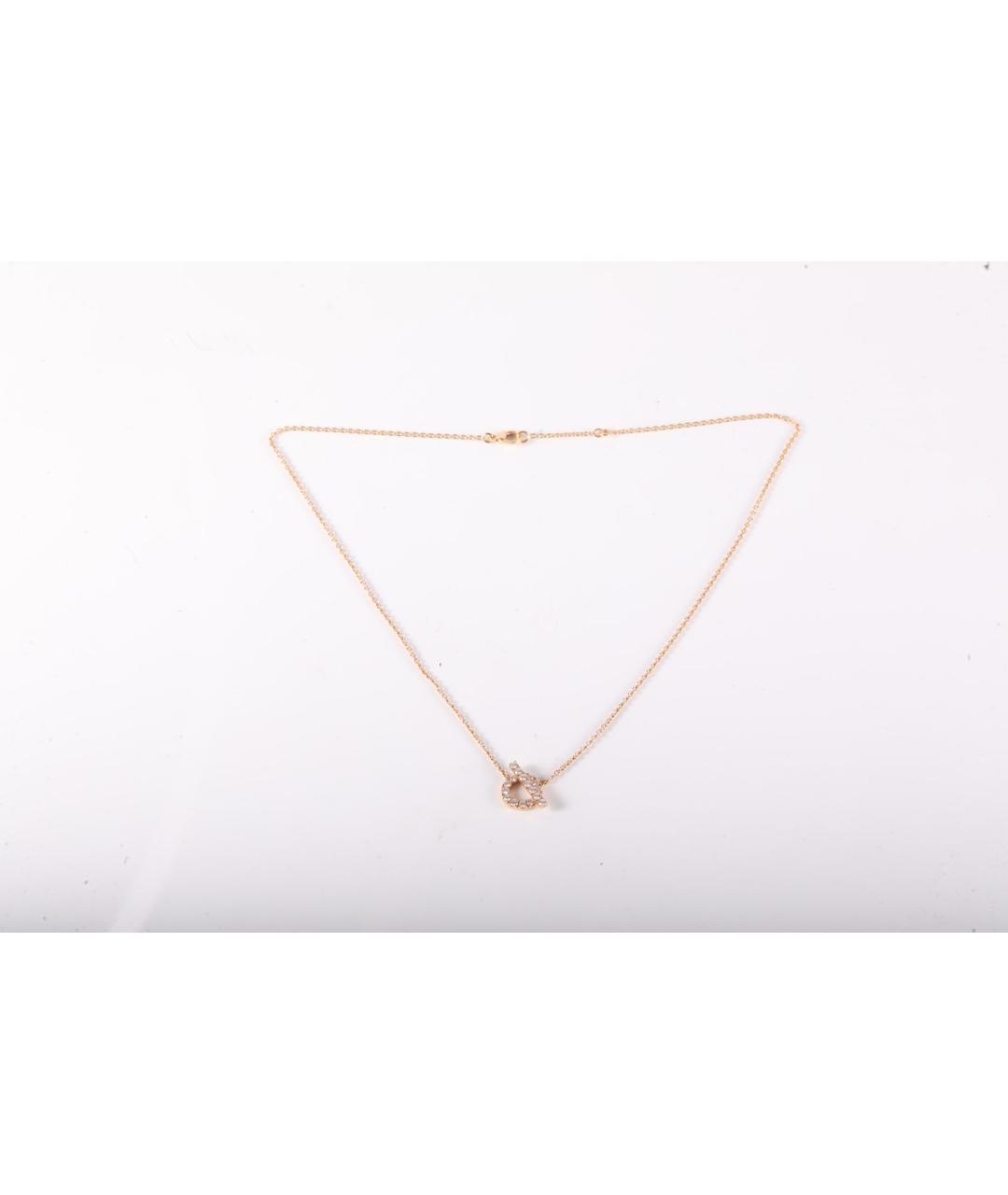 HERMES Золотое колье из розового золота, фото 6