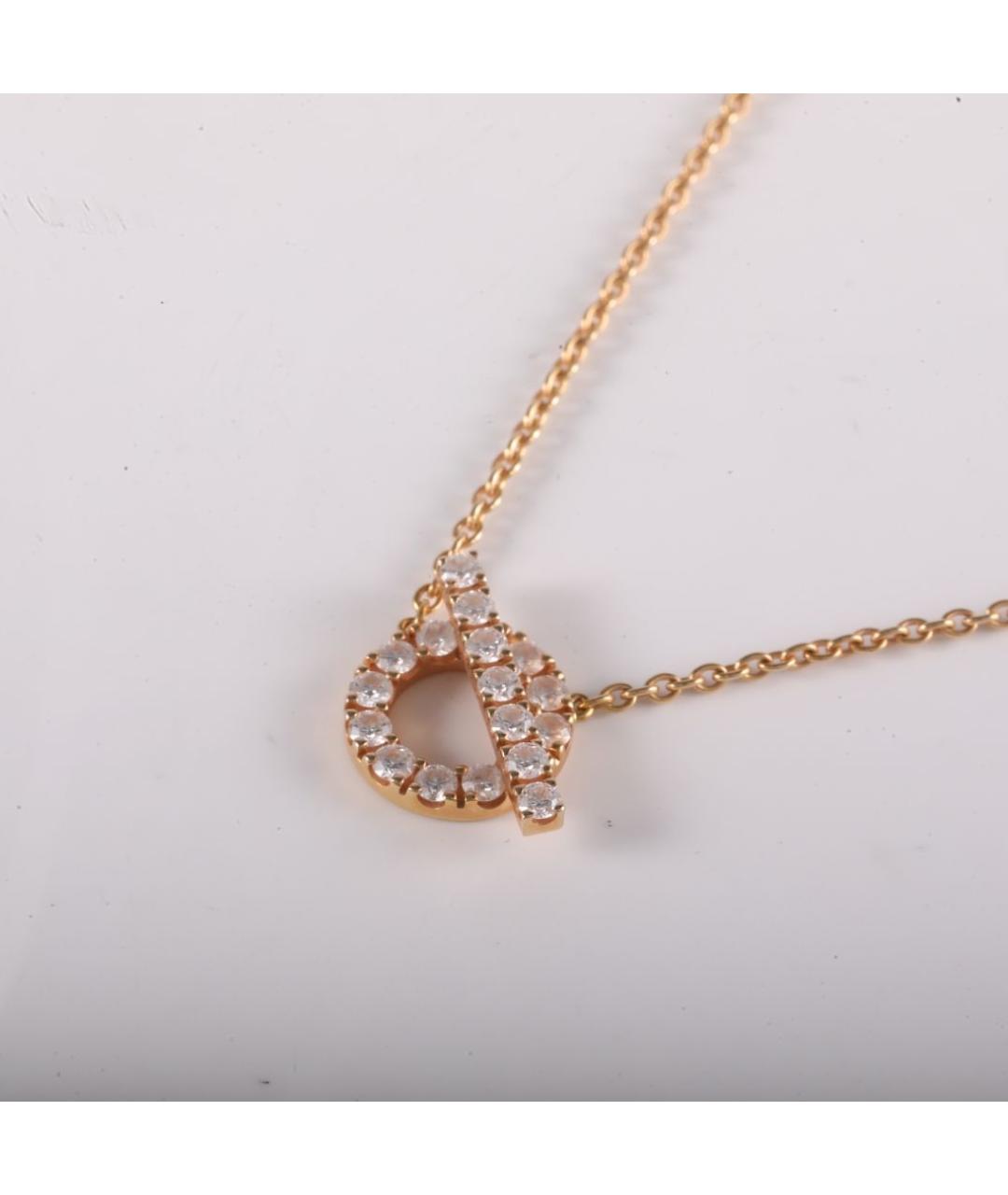 HERMES Золотое колье из розового золота, фото 3