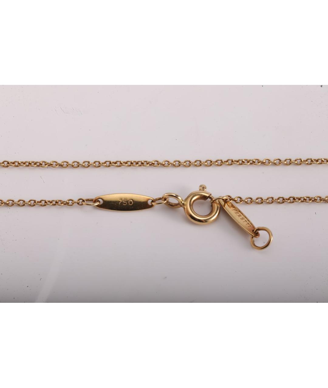 TIFFANY&CO Золотое колье из желтого золота, фото 4