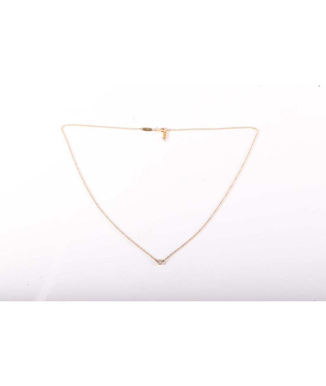 TIFFANY&CO Золотое колье из желтого золота, фото 5