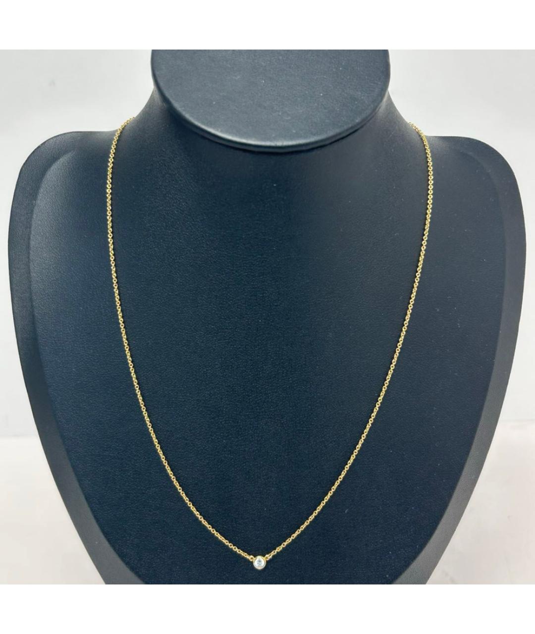 TIFFANY&CO Золотое колье из желтого золота, фото 7