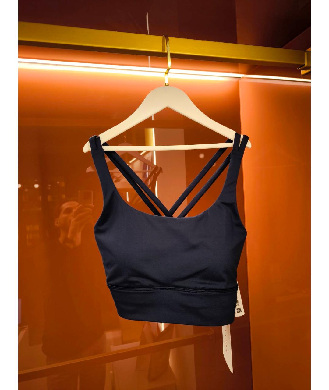 Lululemon Темно-синий синтетический корсет, фото 5