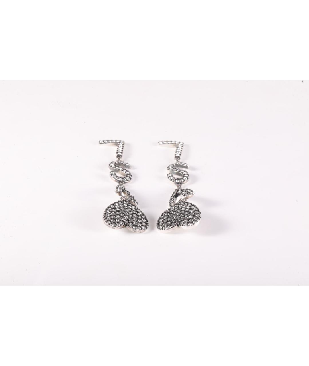 SAINT LAURENT Серебряные металлические клипсы, фото 3