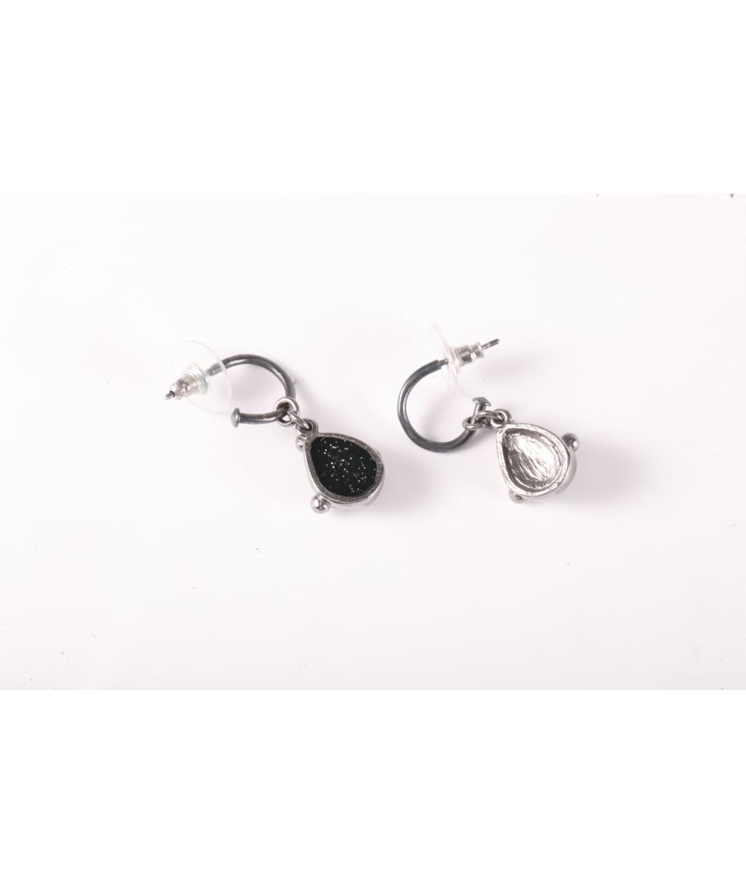 CHANEL Серебряные металлические серьги, фото 5