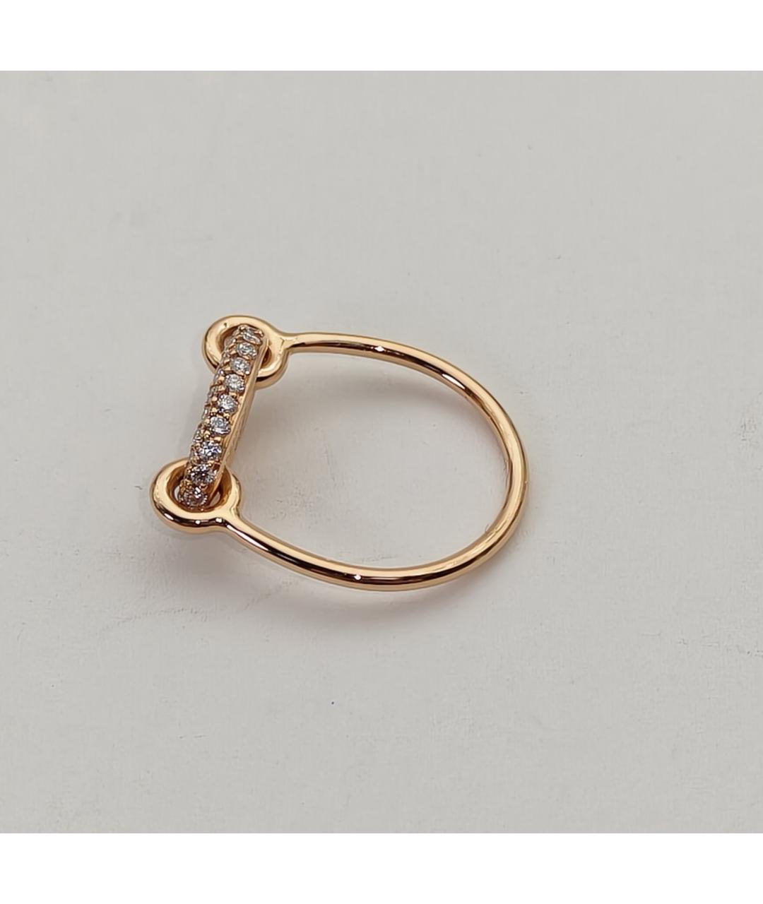 HERMES Золотое кольцо из розового золота, фото 4