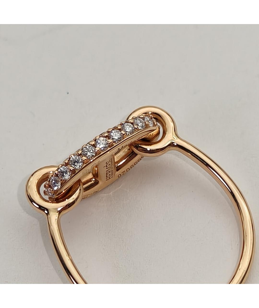 HERMES Золотое кольцо из розового золота, фото 5