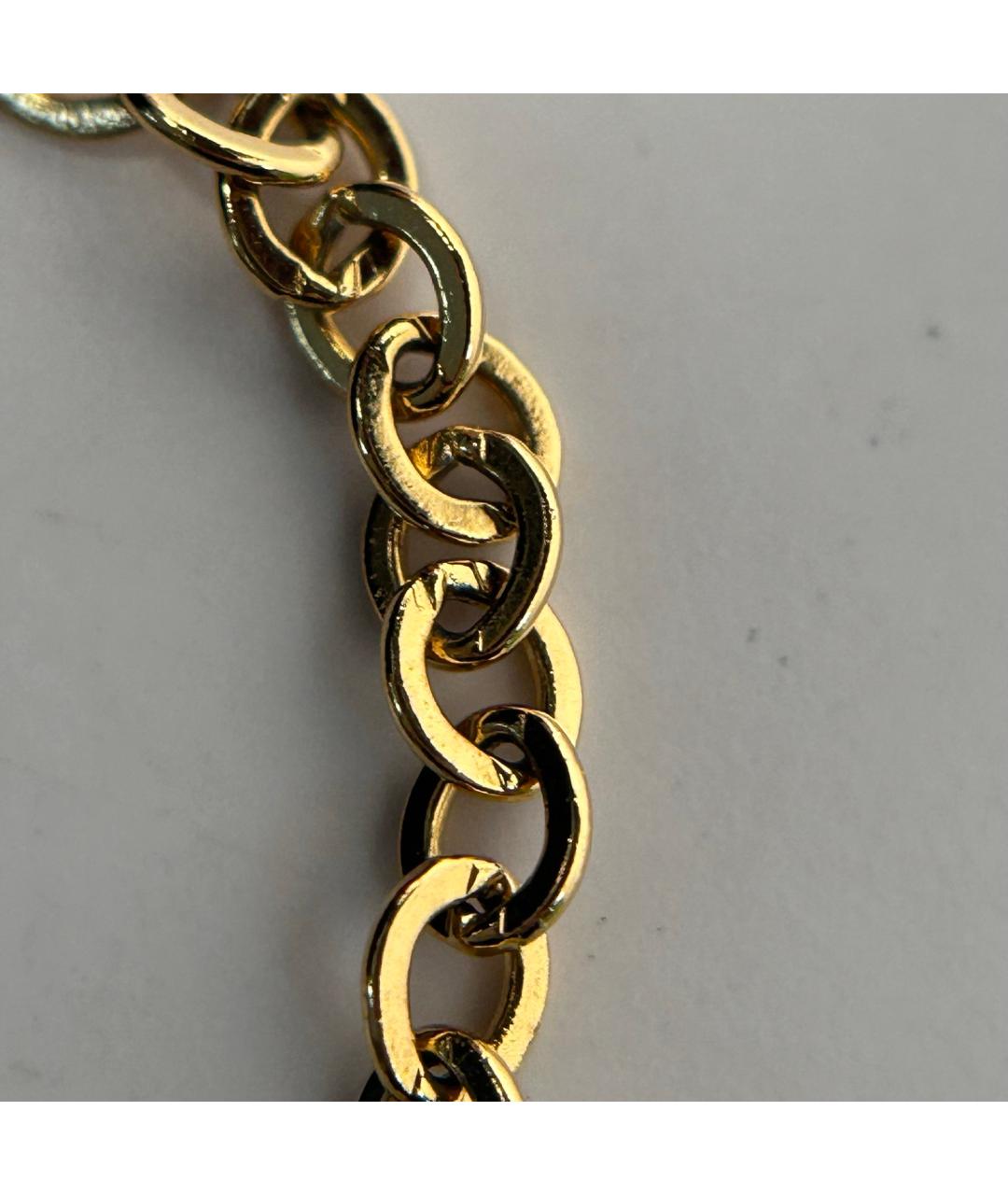 CHRISTIAN DIOR Золотая металлическая подвеска, фото 9