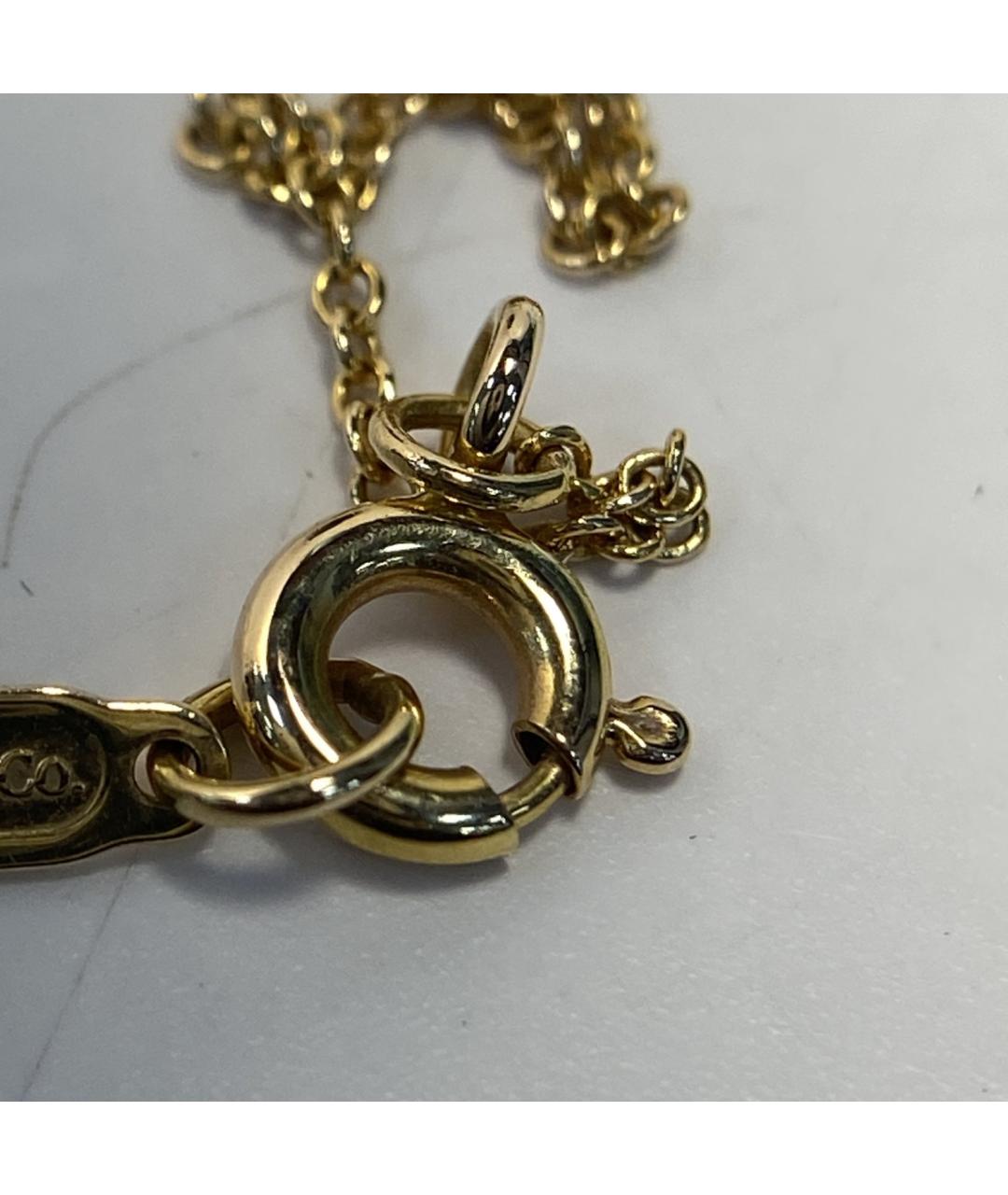 TIFFANY&CO Золотая подвеска из желтого золота, фото 9