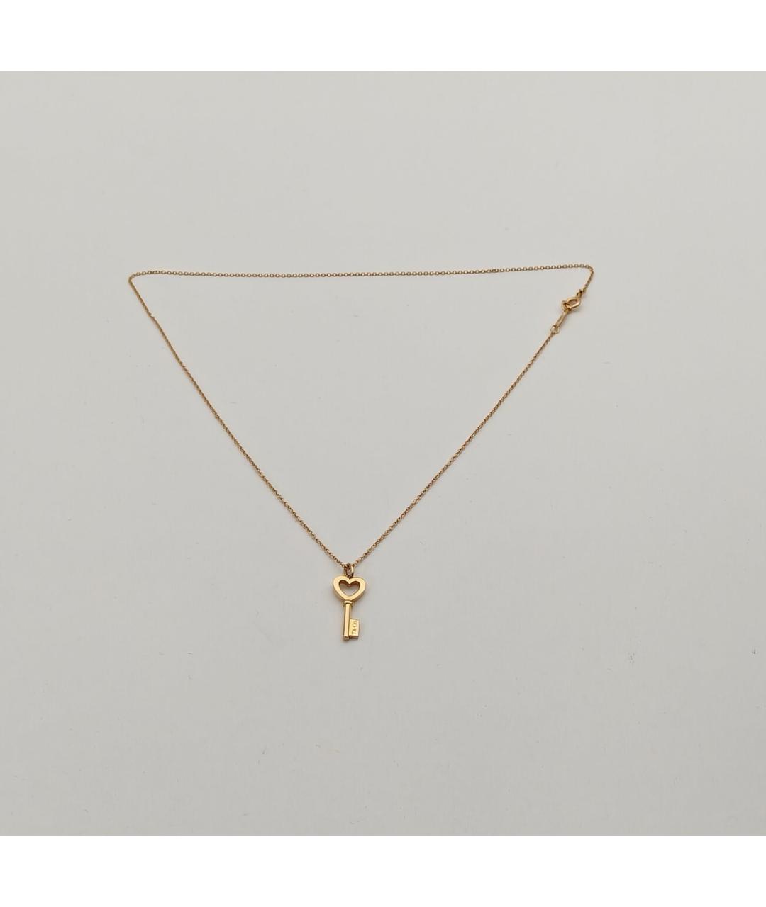 TIFFANY&CO Золотая подвеска из желтого золота, фото 6