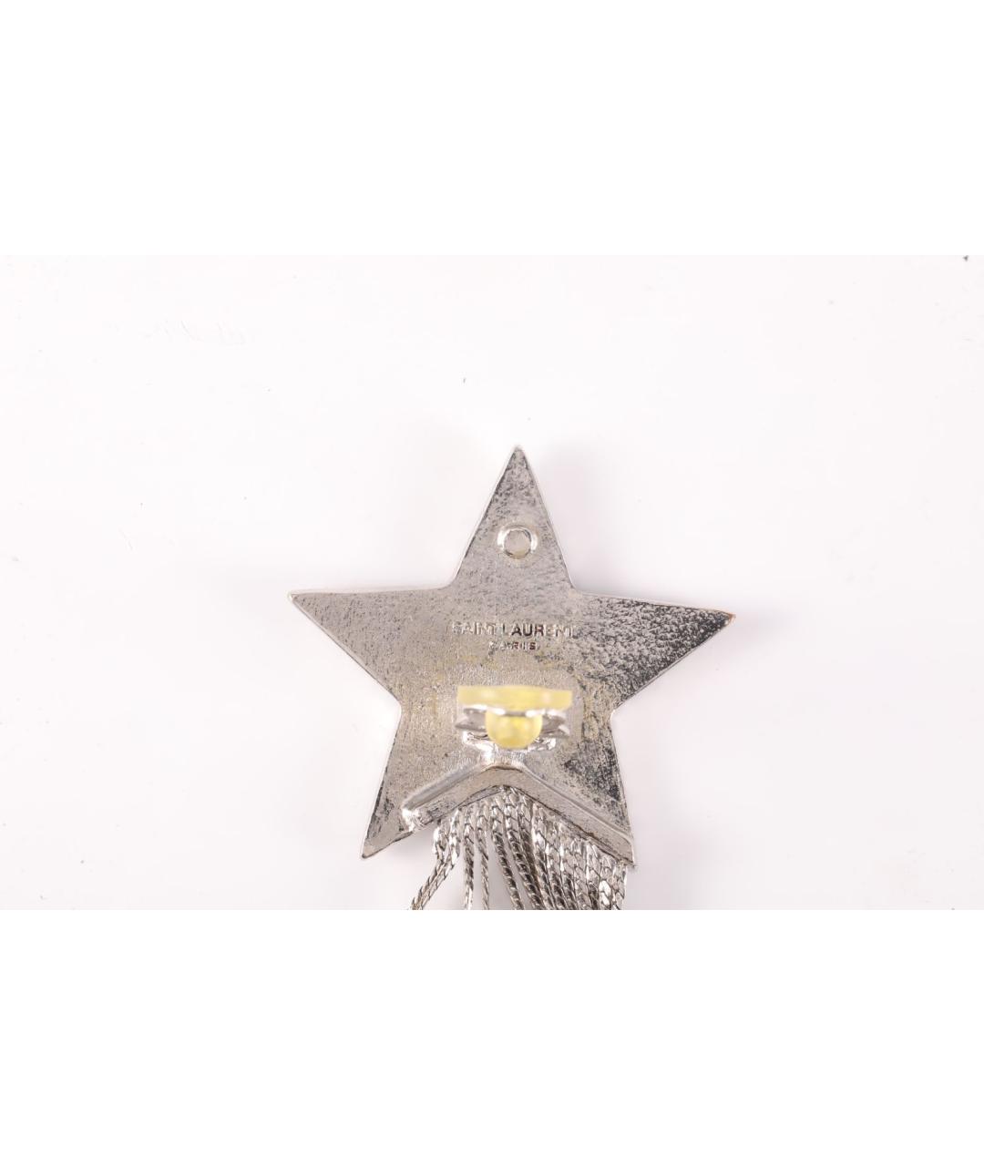 SAINT LAURENT Металлические клипсы, фото 6