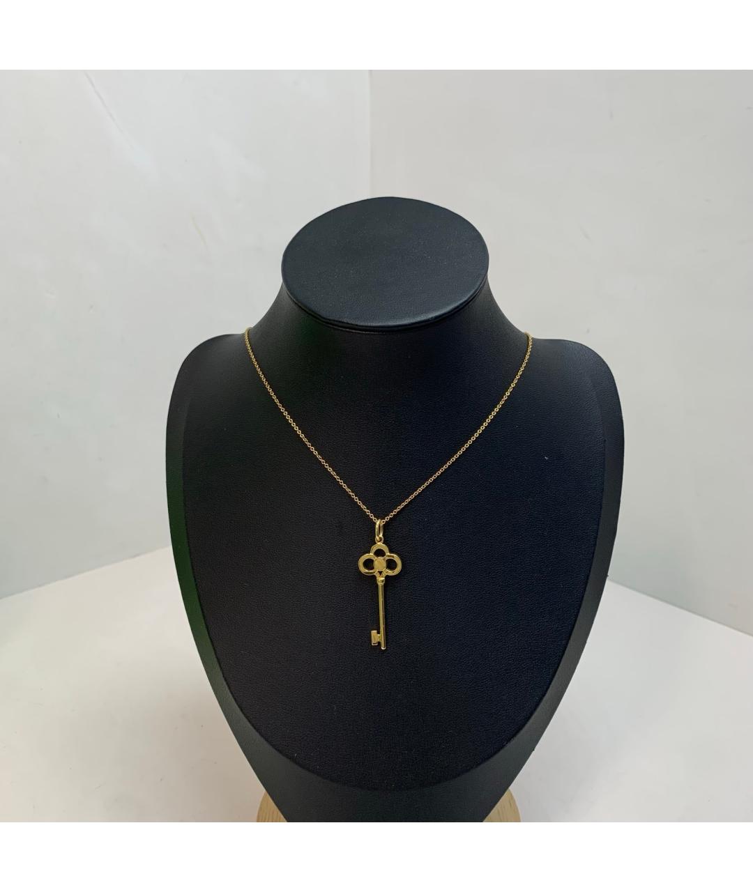 TIFFANY&CO Золотая подвеска из желтого золота, фото 3