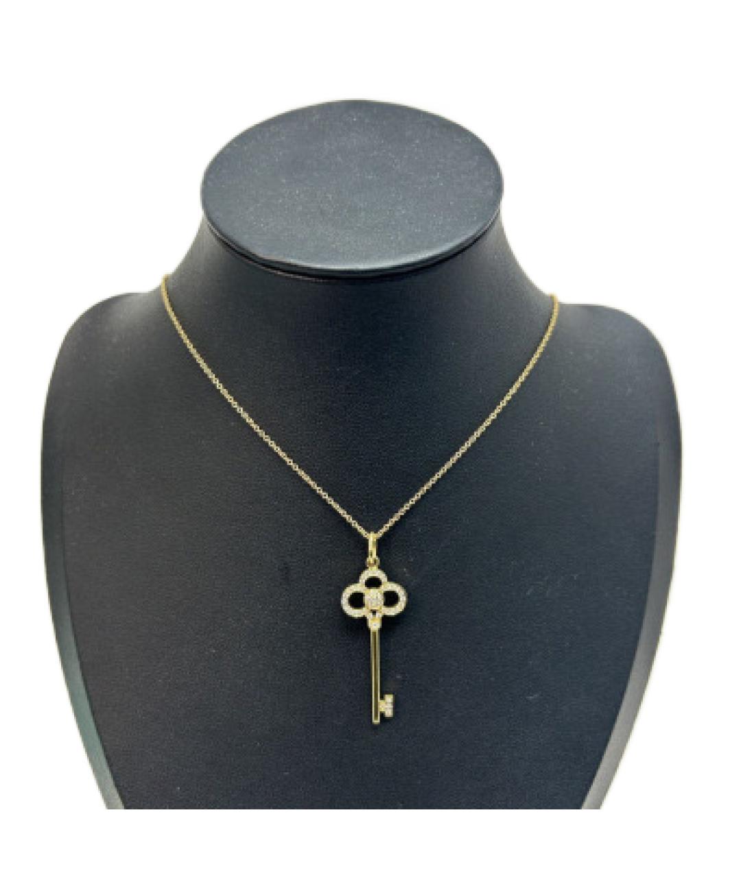 TIFFANY&CO Золотая подвеска из желтого золота, фото 10