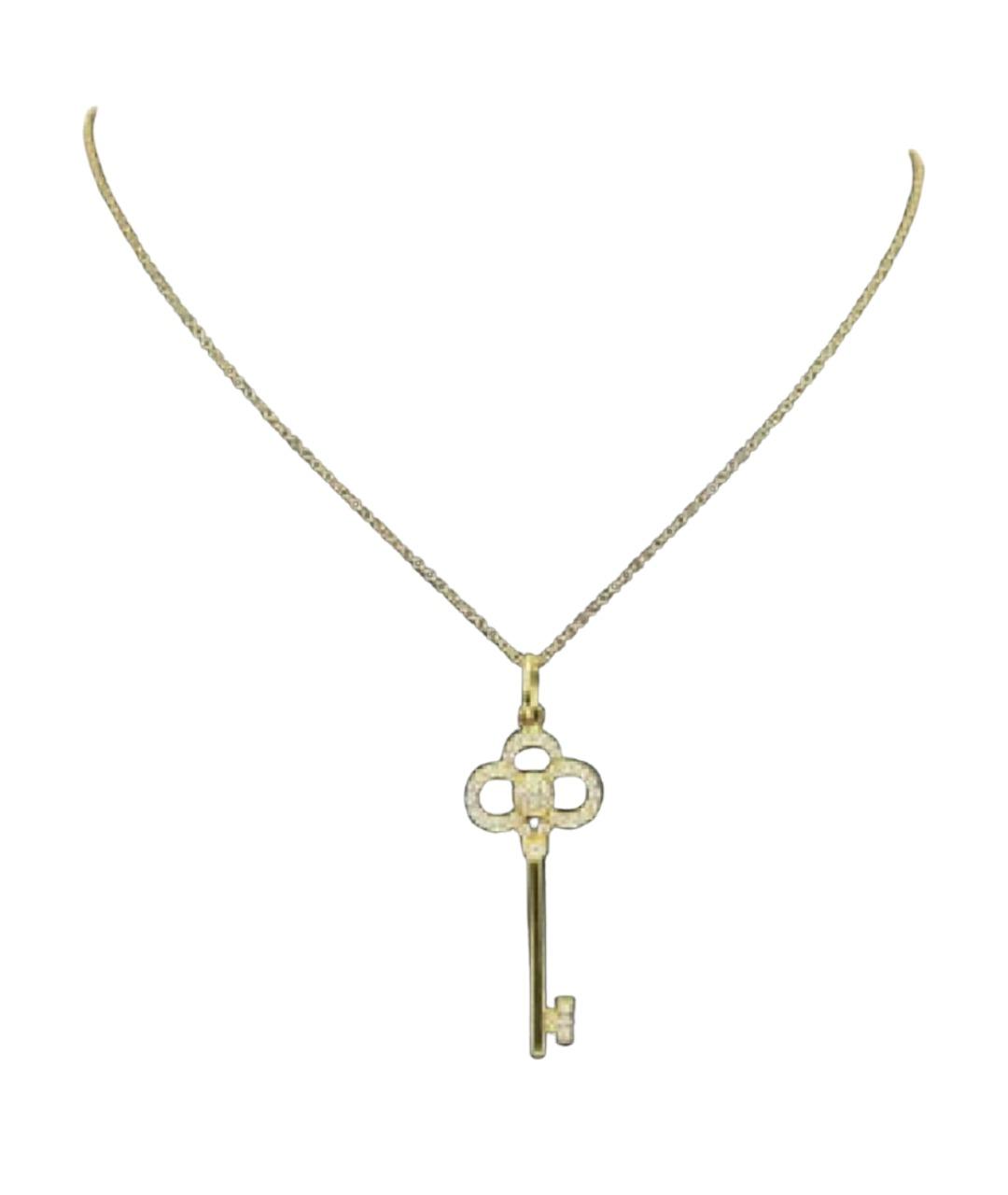 TIFFANY&CO Золотая подвеска из желтого золота, фото 1