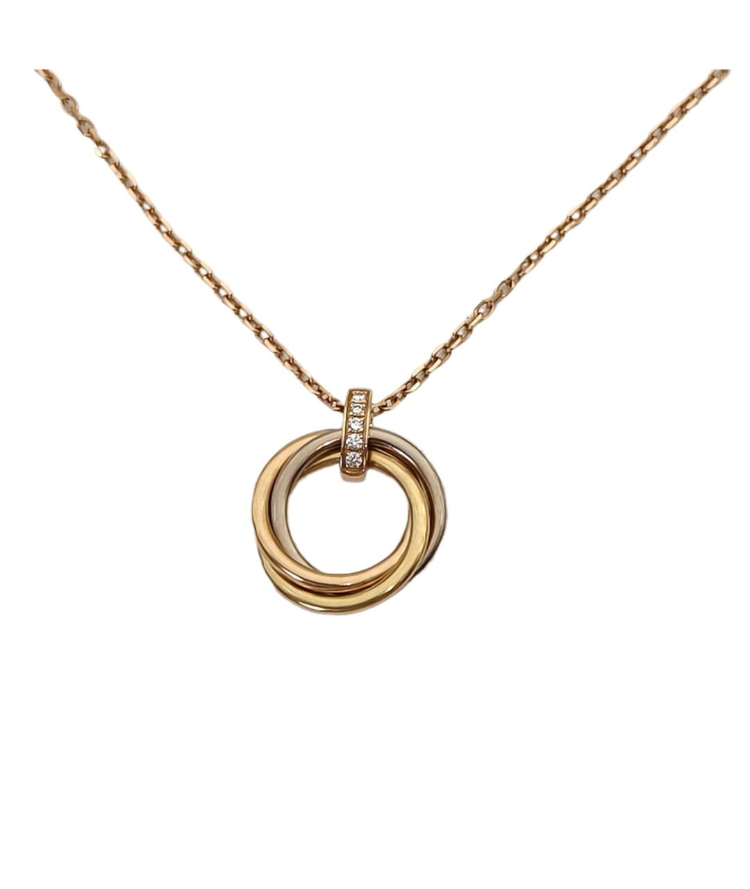 CARTIER Золотая подвеска из желтого золота, фото 1