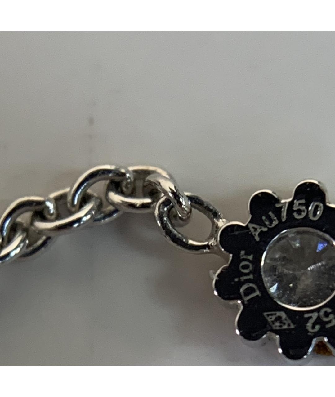 CHRISTIAN DIOR Серое кольцо из белого золота, фото 9