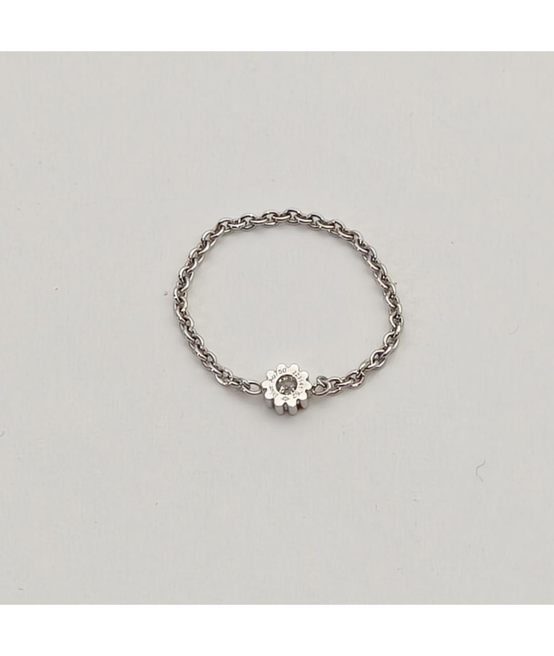 CHRISTIAN DIOR Серое кольцо из белого золота, фото 3