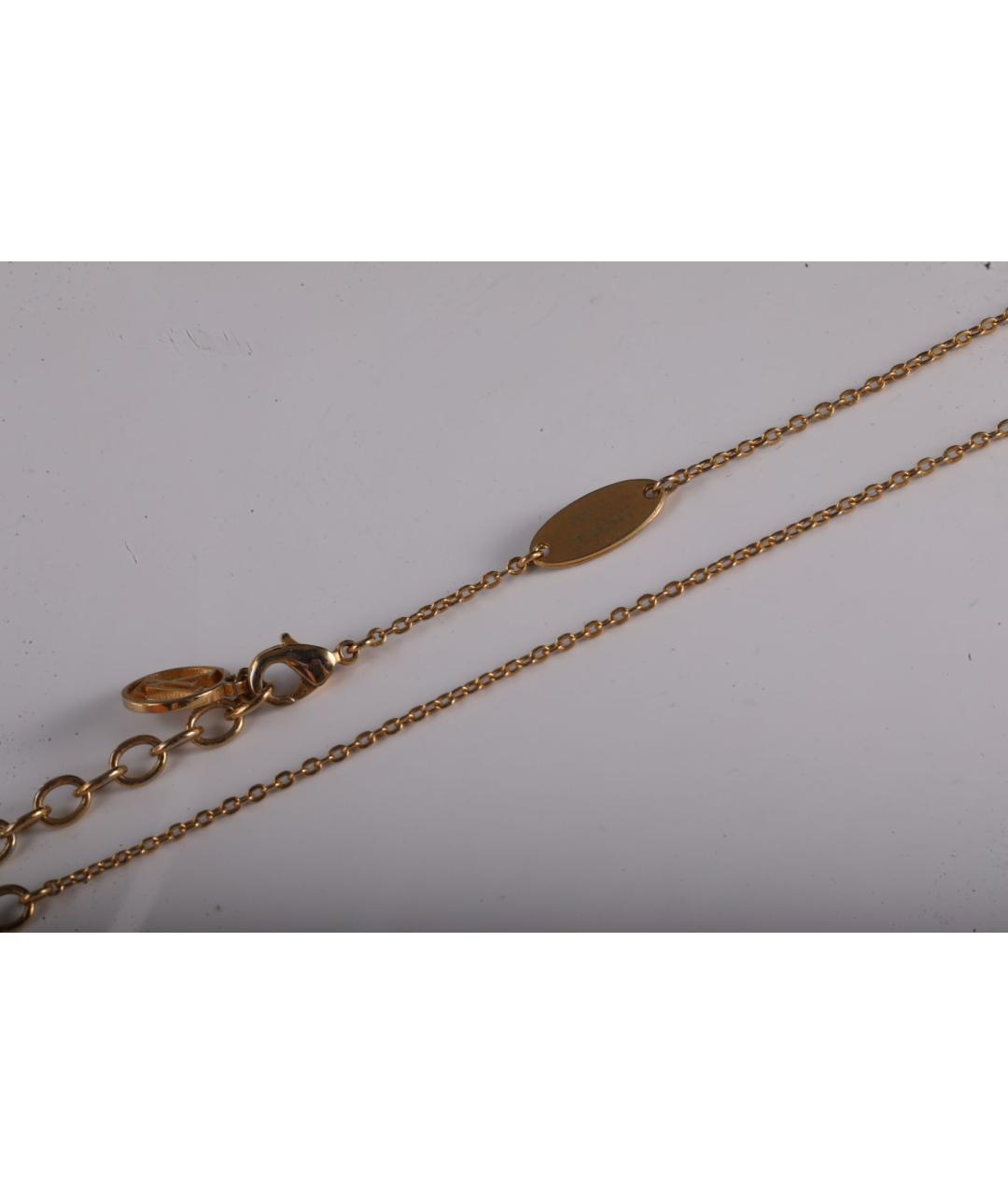 LOUIS VUITTON Серое металлическое колье, фото 4