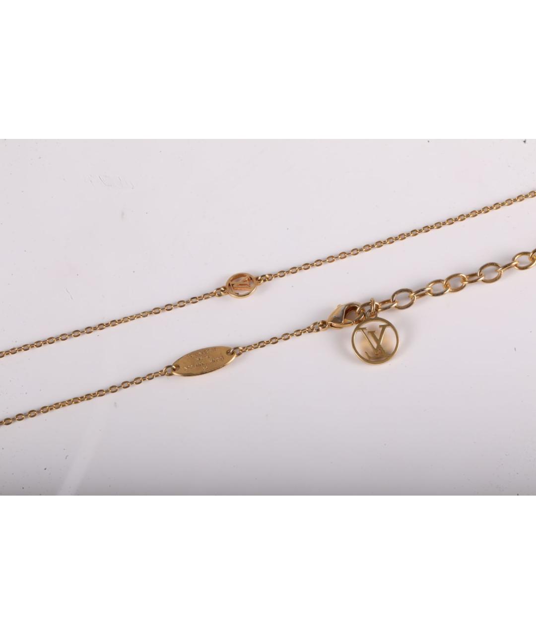 LOUIS VUITTON Серое металлическое колье, фото 3