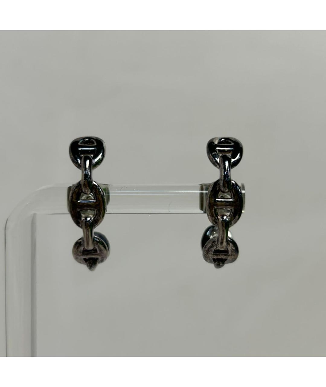 HERMES Серебряные серебряные серьги, фото 6