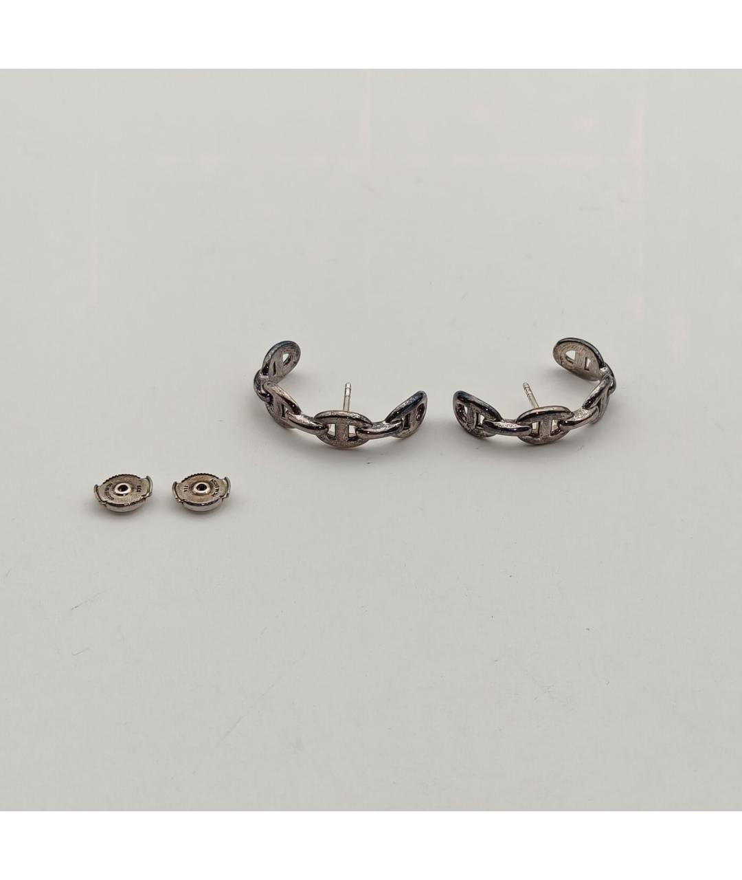 HERMES Серебряные серебряные серьги, фото 5