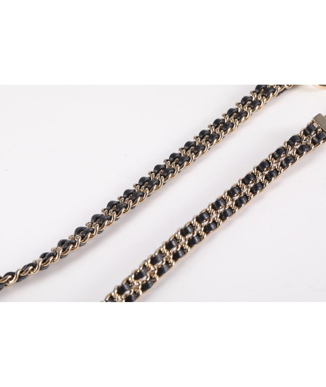 CHANEL Золотое металлическое колье, фото 4