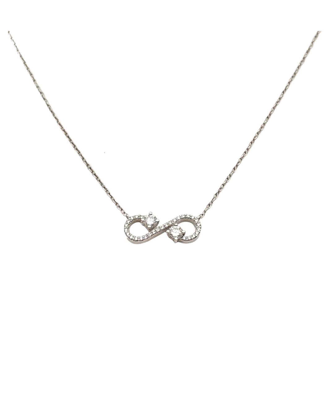 TIFFANY&CO Серебряное платиновое колье, фото 1