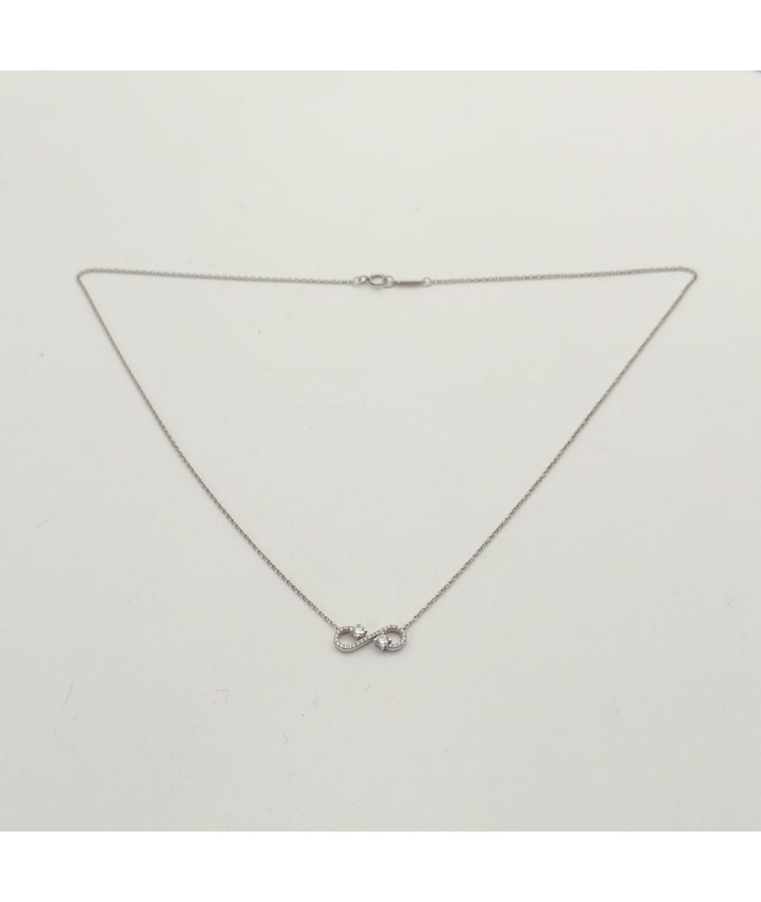 TIFFANY&CO Серебряное платиновое колье, фото 6