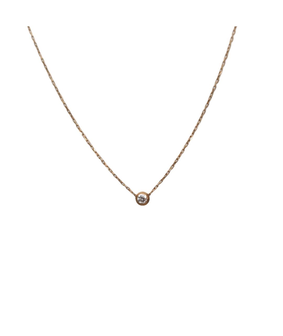 CARTIER Золотое колье из розового золота, фото 1