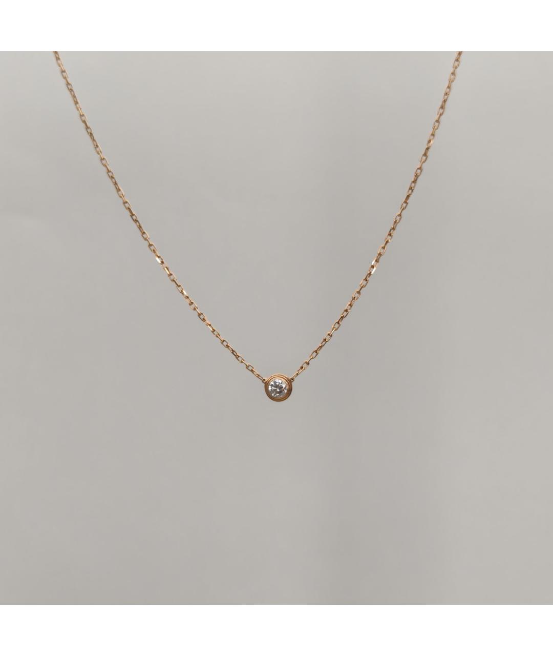 CARTIER Золотое колье из розового золота, фото 2