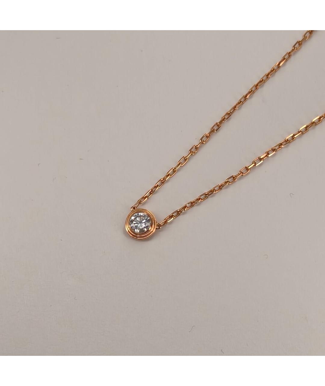 CARTIER Золотое колье из розового золота, фото 4