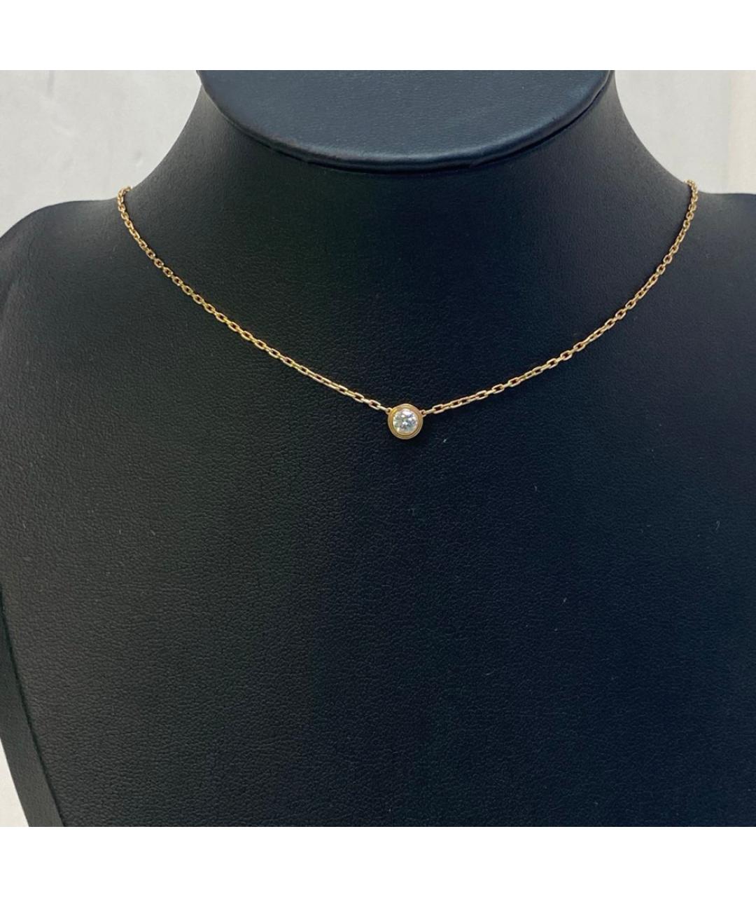CARTIER Золотое колье из розового золота, фото 8