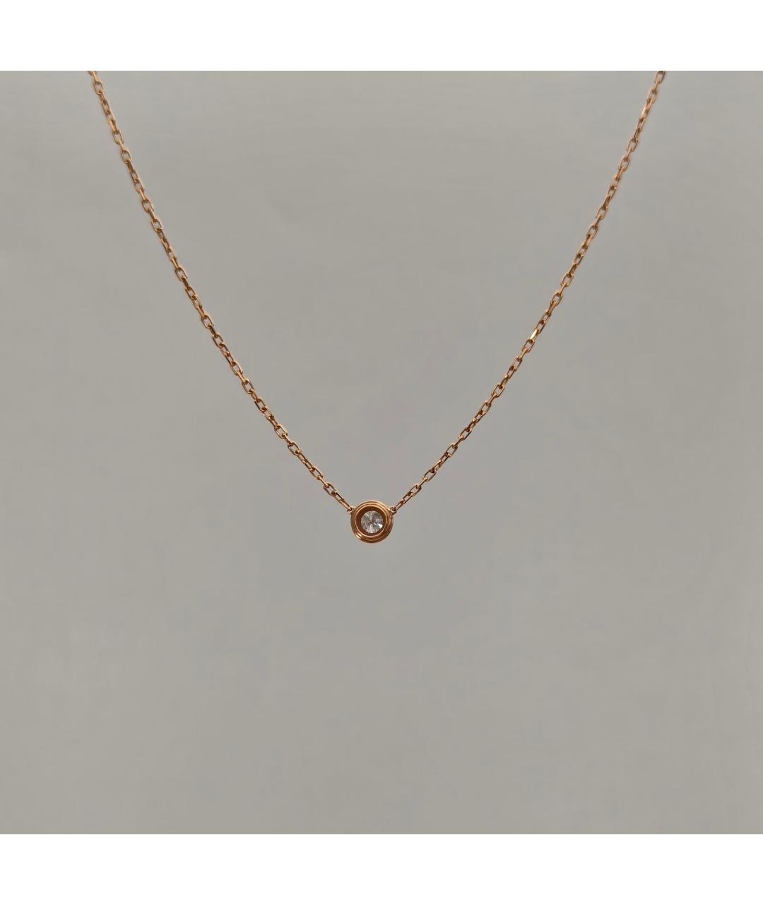CARTIER Золотое колье из розового золота, фото 3