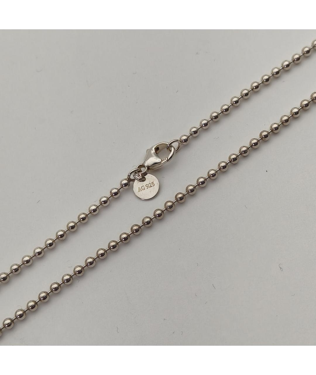 TIFFANY&CO Серое серебряное колье, фото 5