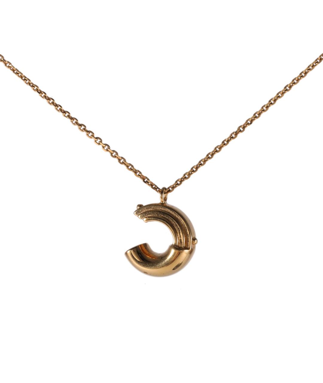 LOUIS VUITTON Золотая металлическая подвеска, фото 8