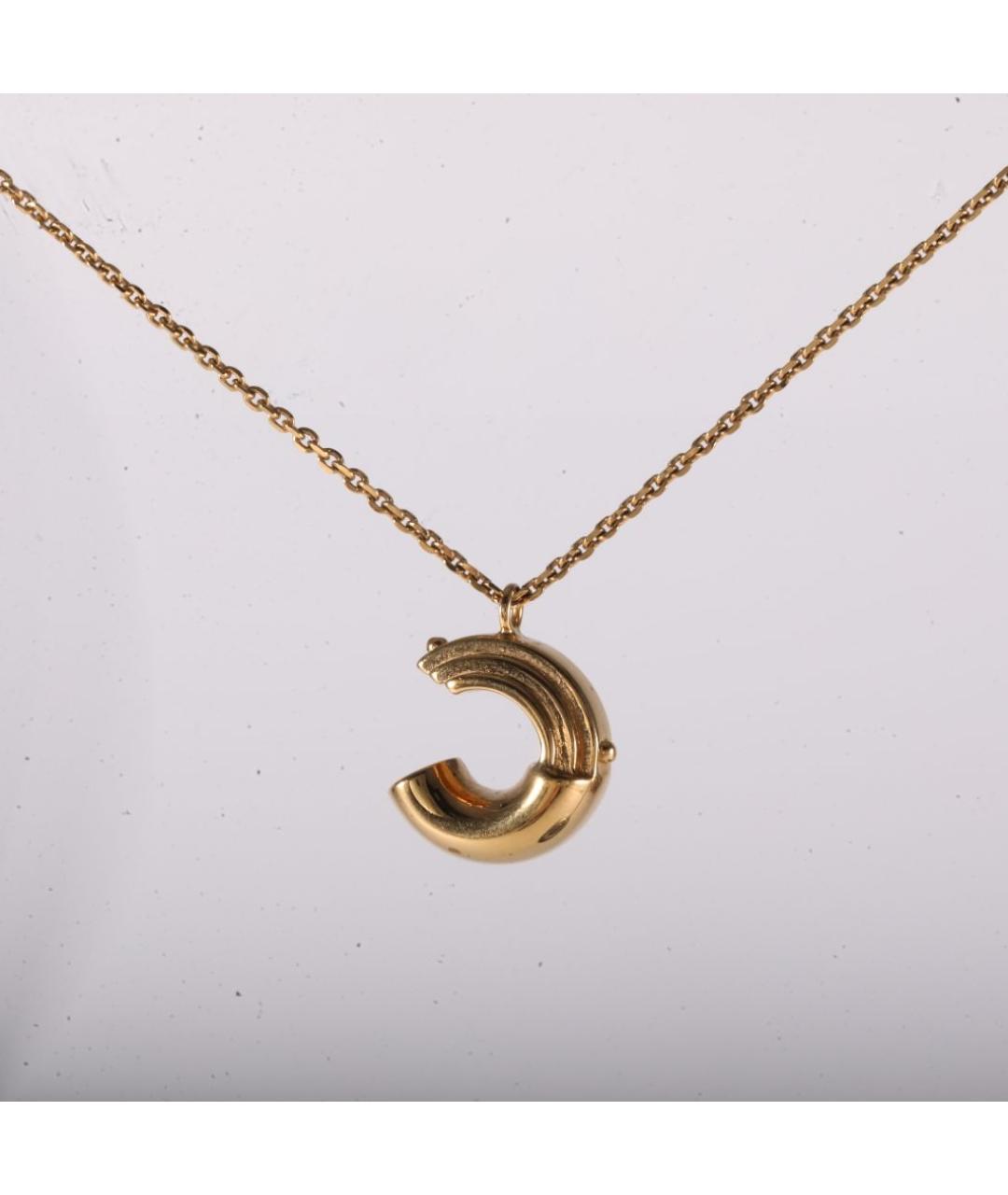 LOUIS VUITTON Золотая металлическая подвеска, фото 7