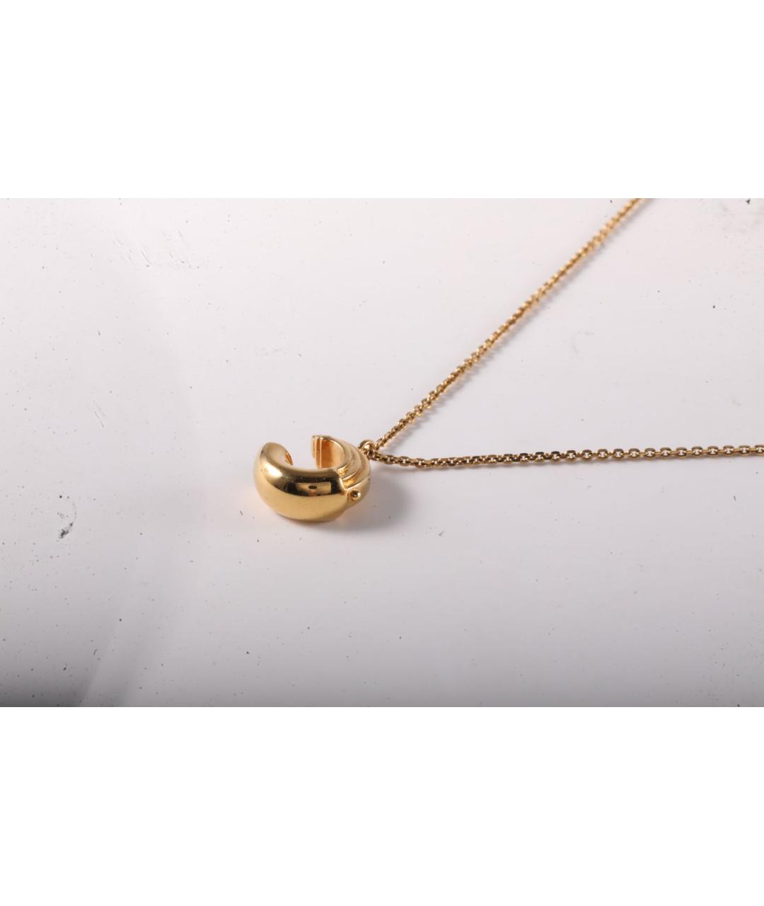 LOUIS VUITTON Золотая металлическая подвеска, фото 3