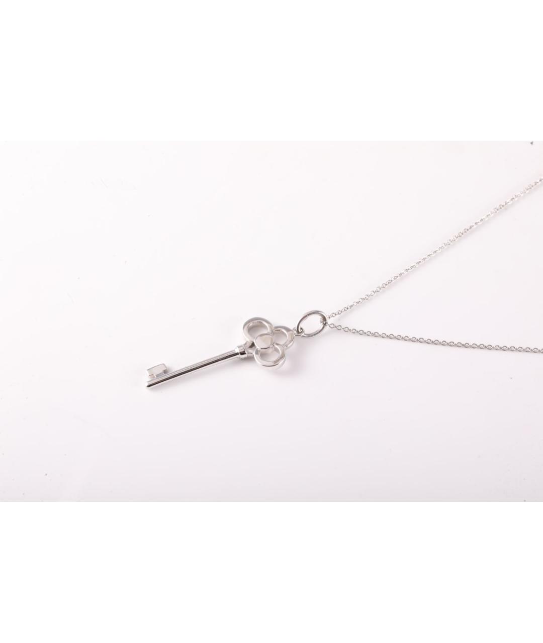 TIFFANY&CO Серое колье из белого золота, фото 3