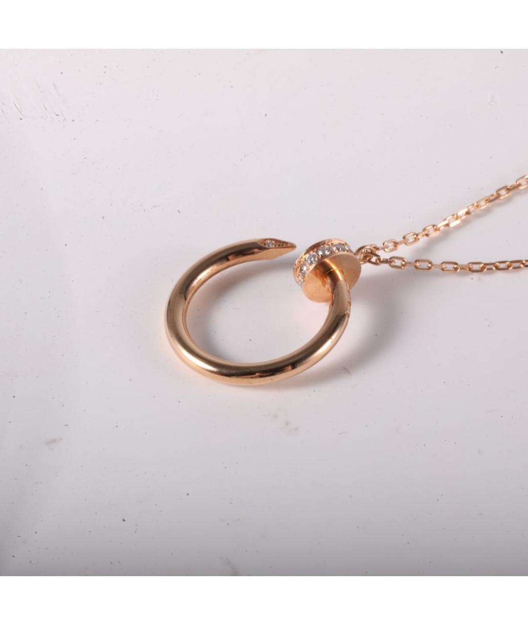 CARTIER Золотая подвеска из розового золота, фото 2