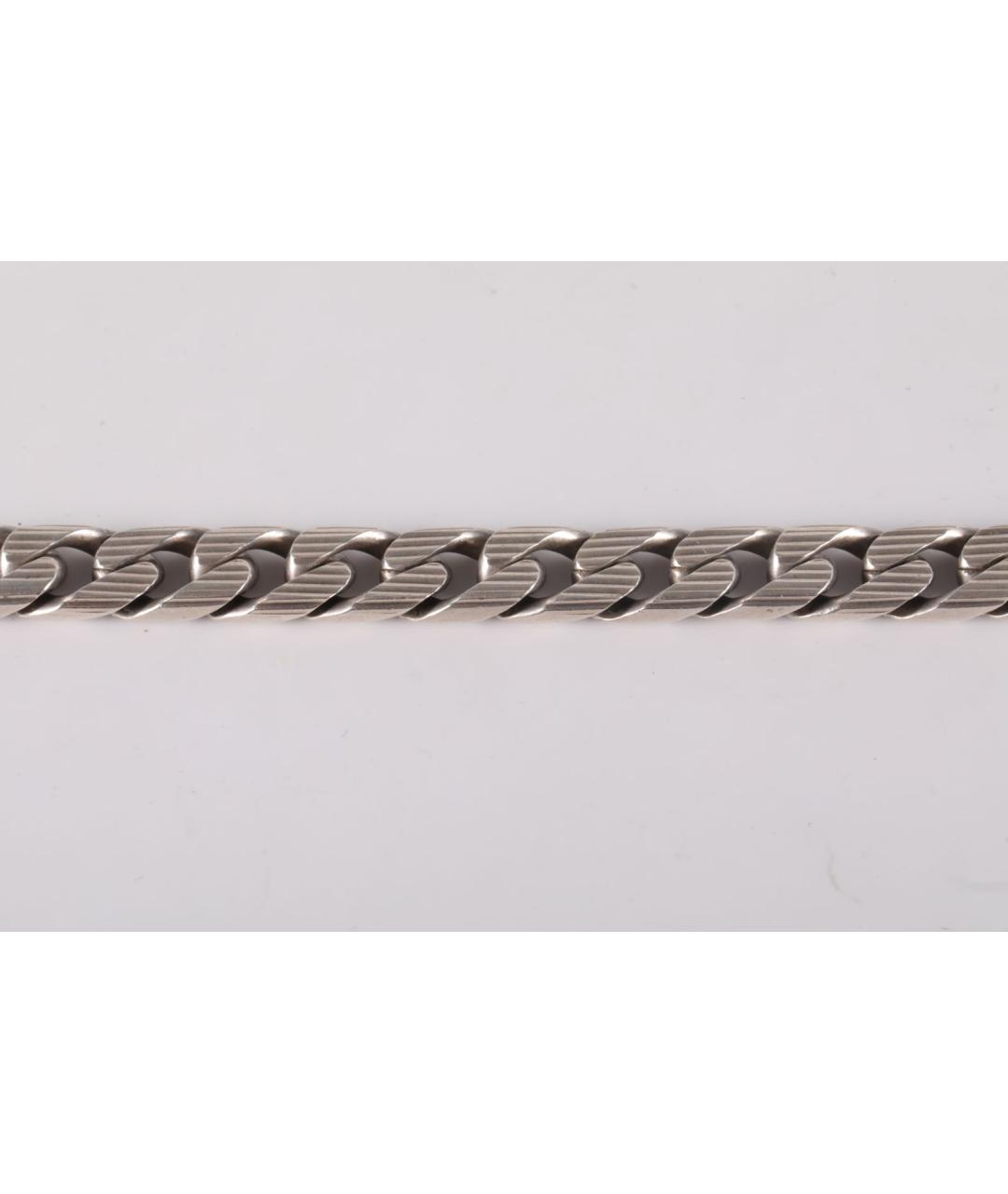 GUCCI Серый серебряный браслет, фото 5