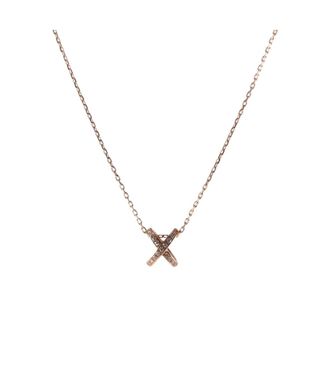 CHAUMET Золотое колье из розового золота, фото 1